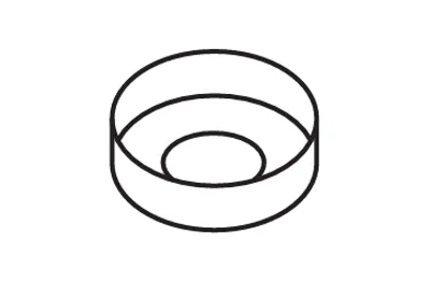 Center Backboard - Ring for Spring