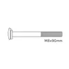 Forward - M8x90mm