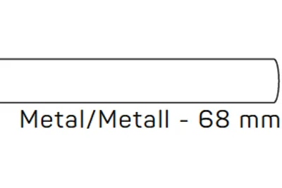 68mm Metal tube