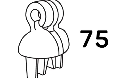 Champion - Net clips type 75