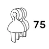 Champion - Net clips type 75