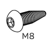 PlayFit - Konische Schraube M8