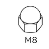 PlayFit - Bolzen M8