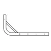 Premium Black Pro - Toprail corner PBRE033 - Rectangular