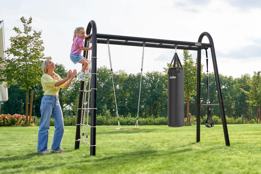 PlayPro Klettergerüst   295 cm x 155 cm L + Set 2