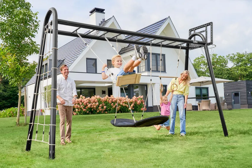 PlayPro Klettergerüst   420 cm x 155 cm XL + Set 3