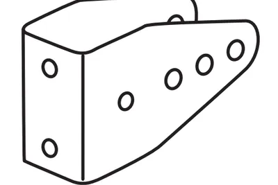 Bracket adjustment pole