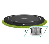 Premium Ground: 396cm / Schwarz / 5854A